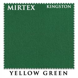 Сукно для бильярда Mirtex Kingston 200 см (жёлто-зелёное)